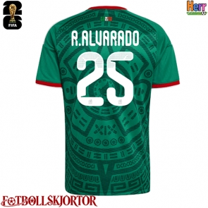 Mexiko Roberto Alvarado #25 Hemmatröja VM 2026 Kortärmad